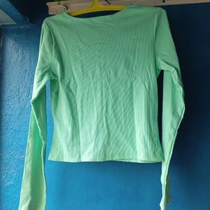 🆕Neon Green Cardigan/Top(This Is New Without Tag)