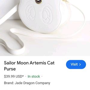 Sailor Moon Artemis Cat Purse 👜