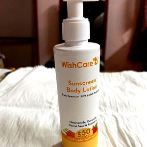 Sunscreen Spf 50 Body Lotion