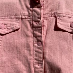 Pink Denim Jacket From Lee Cooper