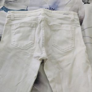 White Skinny Jeans , Low West