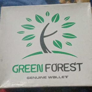 Green Forest Genuine Wallet