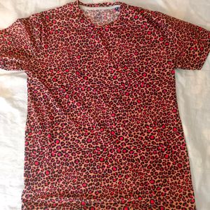 Cheetah Pattern T Shirt