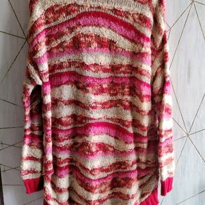 Women Colourful Pullover