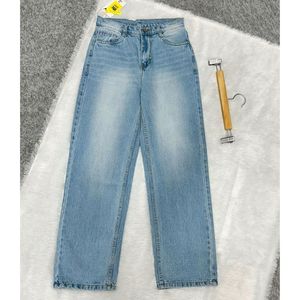 Wishker Wash Wide Leg Denim