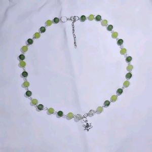 💚 Green 💚COQUETTE Y2k BEAD NECKLACE