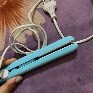Mini Hair Straighter And Curler Travel Friendly