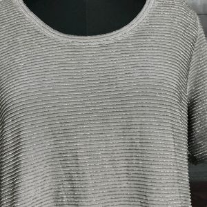 Plus Size Grey Top