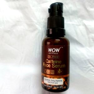 Wow Caffeine Face Serum Original With Seal And Tag