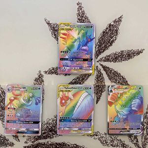 Rainbow Pokemon Cards X3