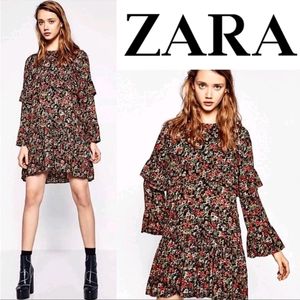 ZARA floral dress