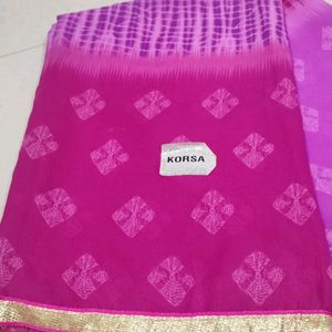 New🌟 Leheriya Georgette Saree..