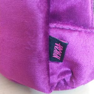 Nykaa Velvet Pouch Purple Brand New