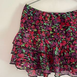 SHORT MULTICOLOUR SKIRT