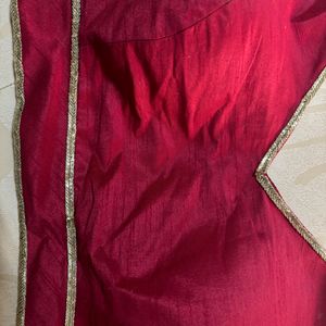 Red Lehenga  And Dupatta A Steal Deal For  Da