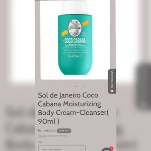 Sol De Janeiro Coco Cabana