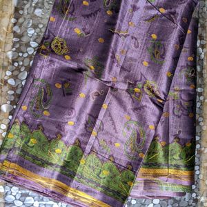 Paper Silk Saree