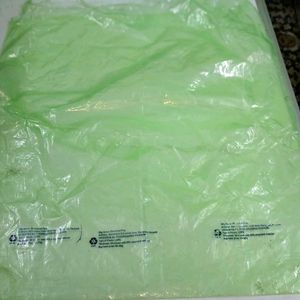 6 pic Green Transparent packaging Large cover hig