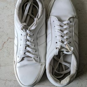 HIGHLANDER Casual Sneakers For Men (White,9)