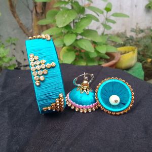 PAIR Of Bangles With Earrings