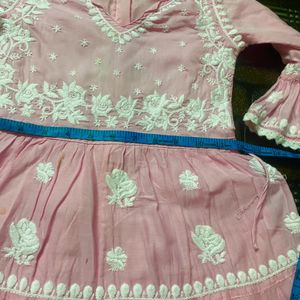 COTTON KURTI SHARARA SET (5-6 Yrs)festive Offer