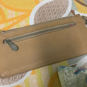 Beige Colour Wallet