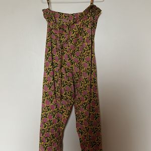 Block Printed Pants