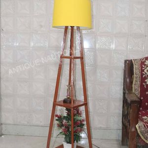 Antique Nautical Sheesham Floor Lamp