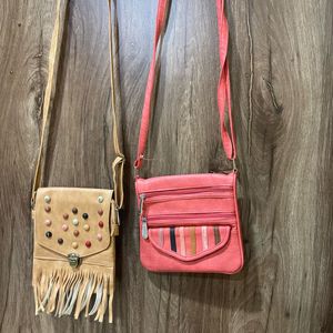 2 Different Sling Bags