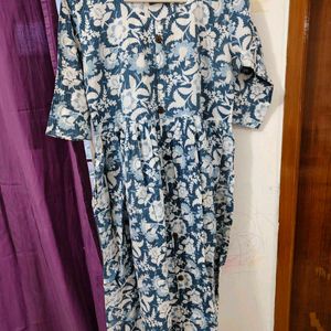 Aline Blue Kurti