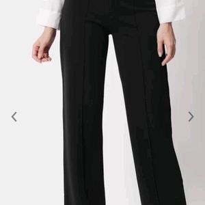 Straight Fit High Rise Office Trouser