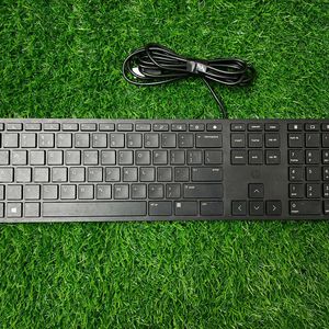 HP 320K Wired Desktop Noiseless Keyboard