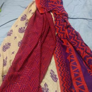 New Saree With Stitched Blouse Free Size