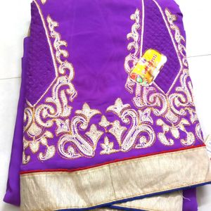 Lahnga Saree With Blouse