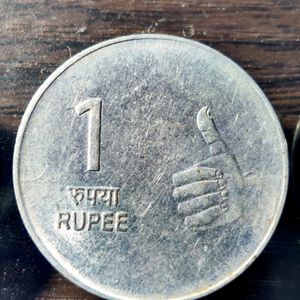 Hand Gestures Coin ₹50p  ₹1 ₹2