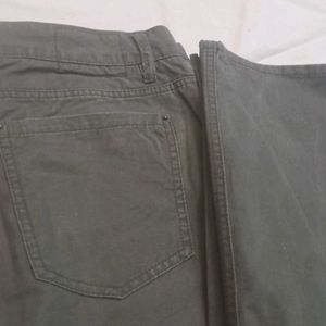 Cotton Trouser Grey Color