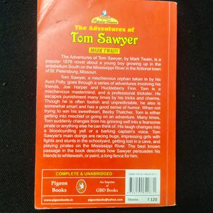 The Adventures Of Tom Sawyer By Mark Twain