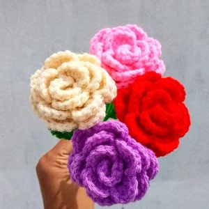 Crochet Roses 🌹🌹🌹 Handmade With Love