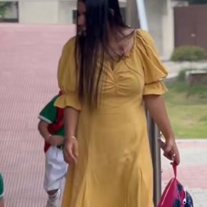 Mustard Beautiful Maxi dress