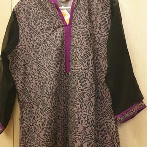 Mmantra Brand Purple Kurta