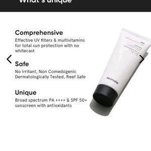 Minimalist Sunscreen Spf50