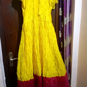 Yellow Colour Dress