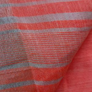 Lenin Blend Coral Colour Saree