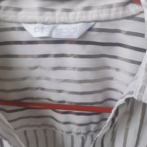 Promod Classic Stripes Shirt Women