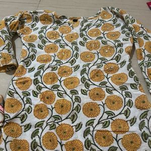 Yellow Summer Kurti