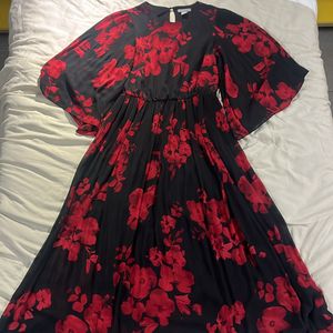 Modest Floral Gothic Dress