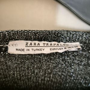 Zara Shimmer Top