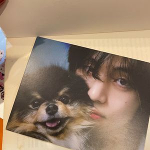 BTS TAEHYUNG/ V UNOFFICIAL SET OF 2  POSTCARDS.