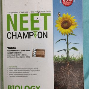 Mtg Neet Champion Biology Class 11&12