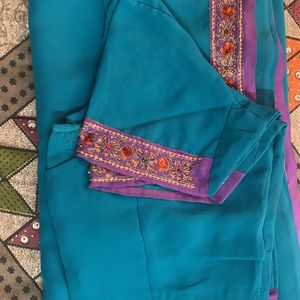 Price Drop😍🔥Heavy Zerdosi work Saree